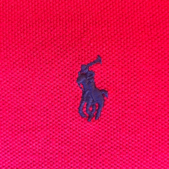 New with tags!!  Ralph Lauren red polo, Size 4 - Picture 3 of 3
